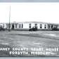 FORSYTH MO TANEY COUNTY COURT HOUSE VINTAGE REAL PHOTO POSTCARD RPPC