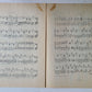 RUSSIAN VINTAGE 1927 MUSIC SHEET INDIA