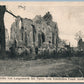 MILITARY GERMAN WWI ERA 1916 ANTIQUE POSTCARD DESTROYED CHURCH