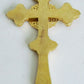 GREEK - RUSSIAN ORTHODOX CHURCH GILT BLESSING CROSS