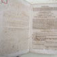 1731 VELLUM BINDING FOLIO HISTORIA ECCLESIASTICA antique by Graveson Ignatius