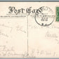 SEA ISLE CITY NJ NORTH OF PIER ANTIQUE POSTCARD