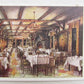 ANTIQUE POSTCARD LOG CABIN DINING ROOM COCHRAN HOUSE NEWTON N.J.