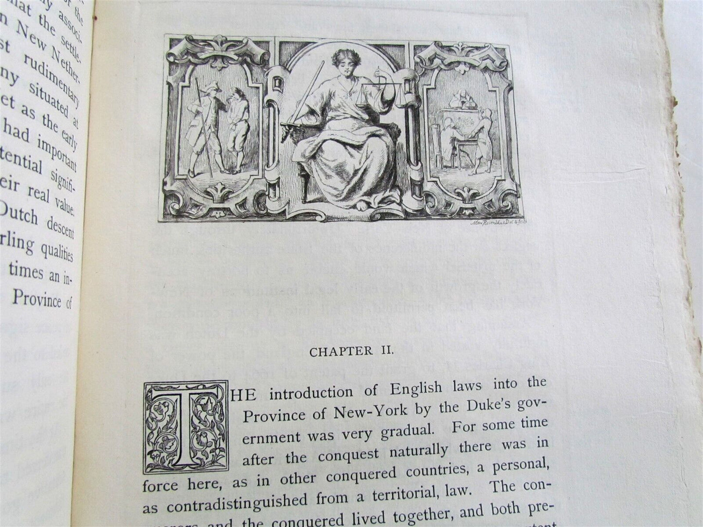 1894 FACSIMILE of LAWS & ACTS of GENERAL ASSEMBLY of NEW YORK antique VELLUM