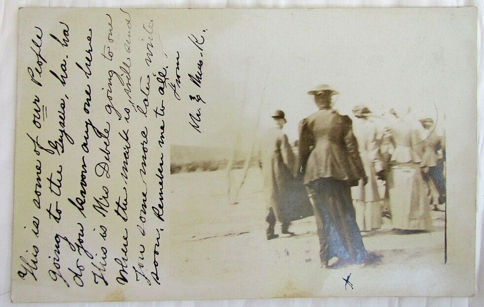 RPPC ANTIQUE PHOTO POSTCARD - WILMINGTON, DE ?