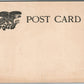 BEATS AN AUTOMOBILE ANTIQUE POSTCARD PHILA POSTCARD CO.