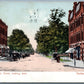 CORTLAND NY TOMPKINS STREET UNDIVIDED ANTIQUE POSTCARD