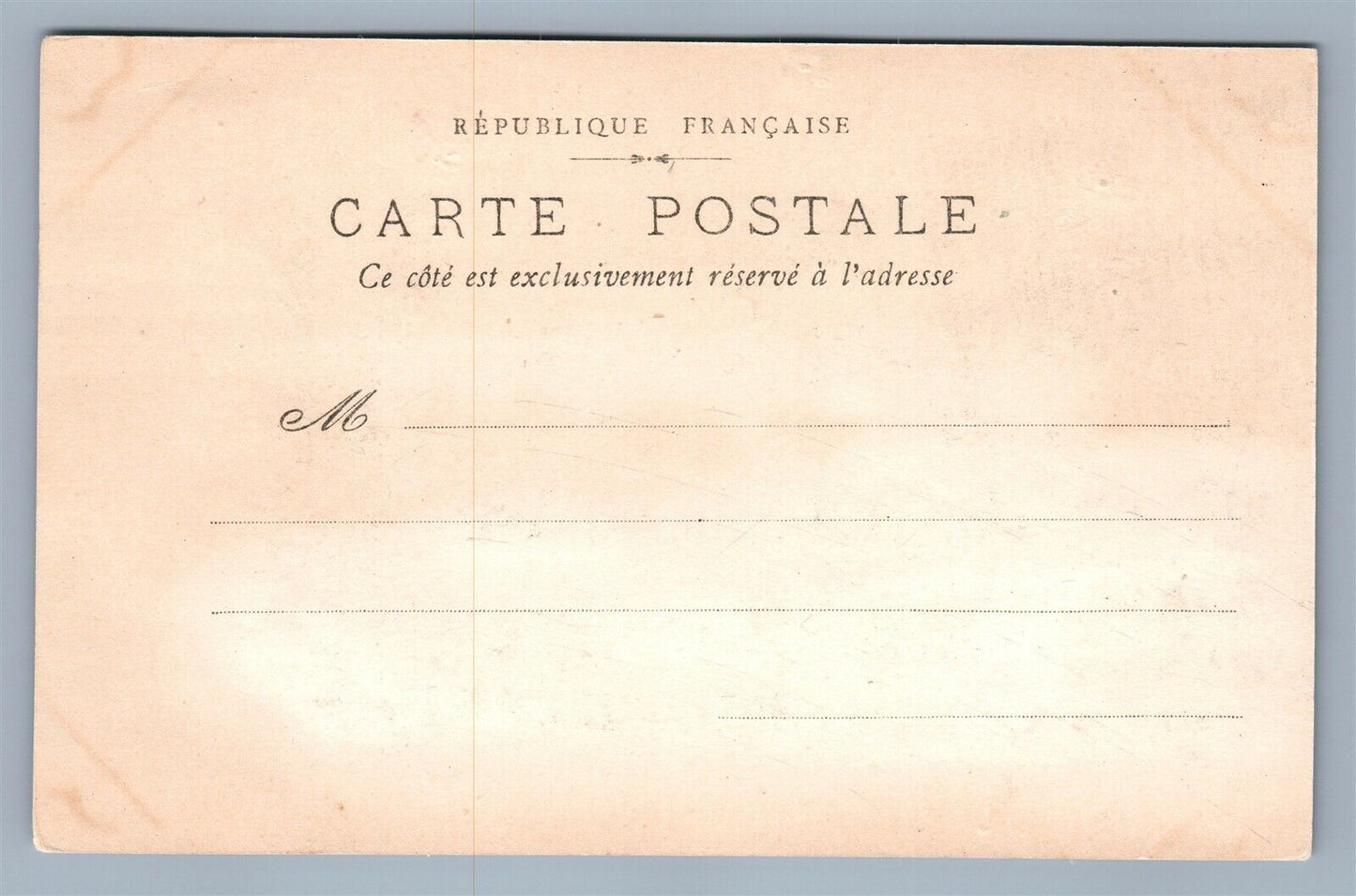 1900 PARIS EXPOSITION ANTIQUE POSTCARD PALAIS DE l'ASIE RUSSE SPANGLED APPLIQUE