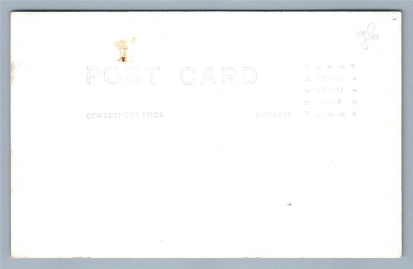 BELLEFONTE PA BIG SPRING ANTIQUE REAL PHOTO POSTCARD RPPC