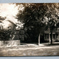 ALBANY IL STREET VIEW ANTIQUE REAL PHOTO POSTCARD RPPC