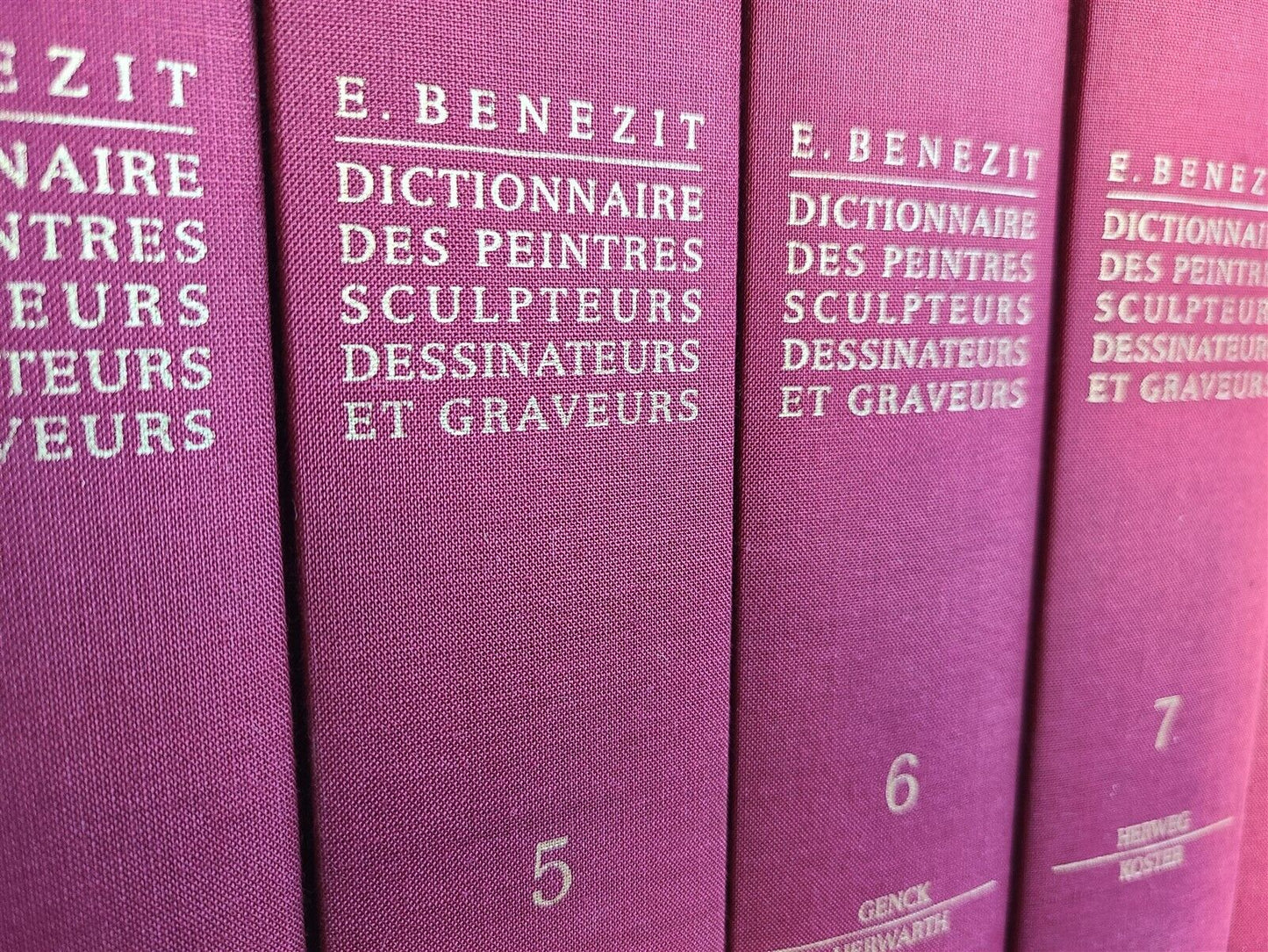 1999 DICTIONARY OF PAINTERS SCULPTORS, & ENGRAVERS 14 VOLUMES complete in FRENCH