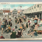 HIGHLANDS NJ AT THE BEACH ANTIQUE POSTCARD