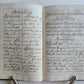 18th century GERMAN MANUSCRIPT PRAYER BOOK antique HANDWRITTEN