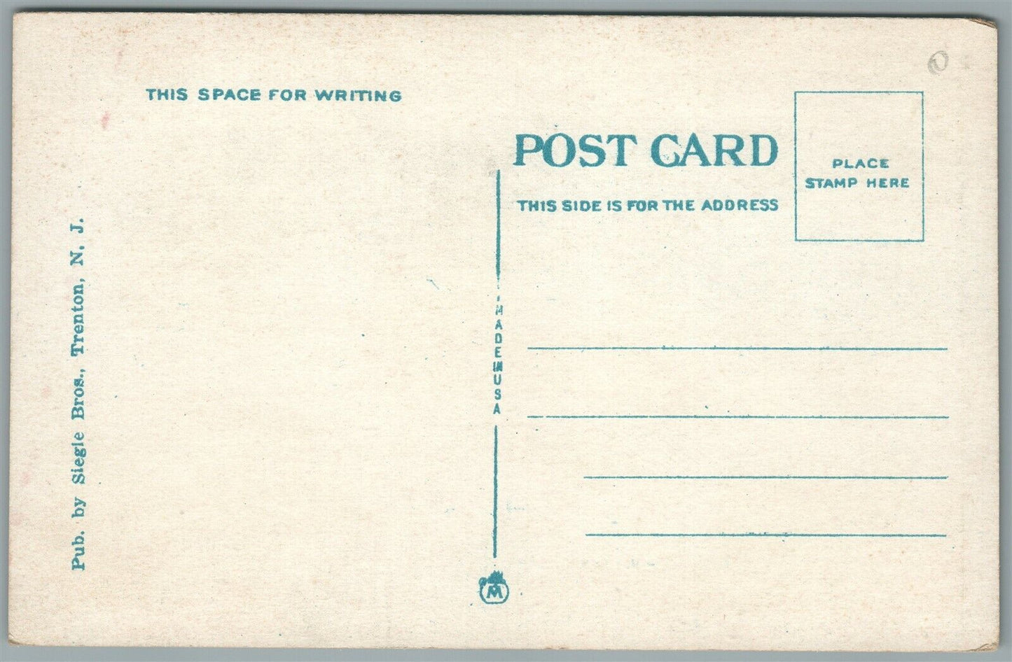 WASHINGTON'S CROSSING NJ McCONKEY'S HOMESTEAD ANTIQUE POSTCARD