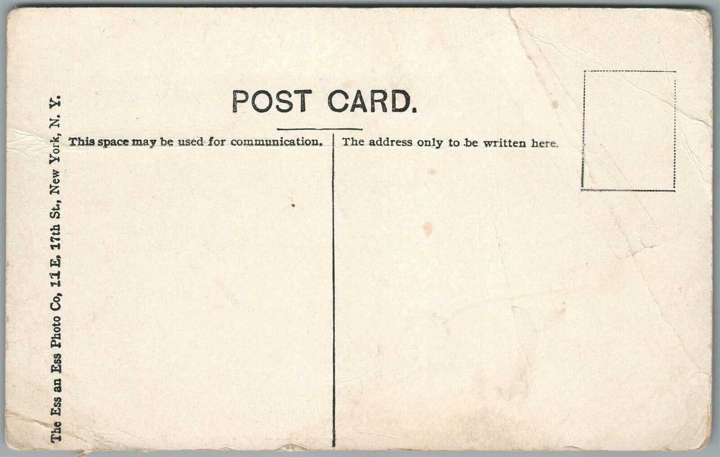 RIVERSIDE NJ PUBLIC SCHOOL ANTIQUE POSTCARD