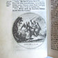 1739 NEW TESTAMENT BIBLE HISTORY ILLUSTRATED w/ 47 ENGRAVINGS antique VELLUM