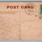 AVONDALE PA PRESBYTERIAN CHURCH ANTIQUE POSTCARD w/ CORK CANCEL