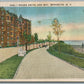 BROOKLYN NY SHORE DRIVE AND BAY ANTIQUE POSTCARD