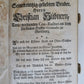 1743 JOHANN HUBNERS GERMAN POETRY antique HANDTOOLED PIGSKIN Poetisches Handbuch