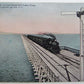 VINTAGE POSTCARD LUCIN CUT-OFF REAT SALT LAKE UTAH OGDEN ROUTE railroad railway