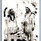 AMERICAN INDIANS HADLOCK WA VINTAGE REAL PHOTO POSTCARD RPPC