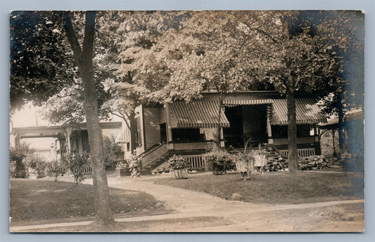 SOMERVILLE NJ ANTIQUE REAL PHOTO POSTCARD RPPC