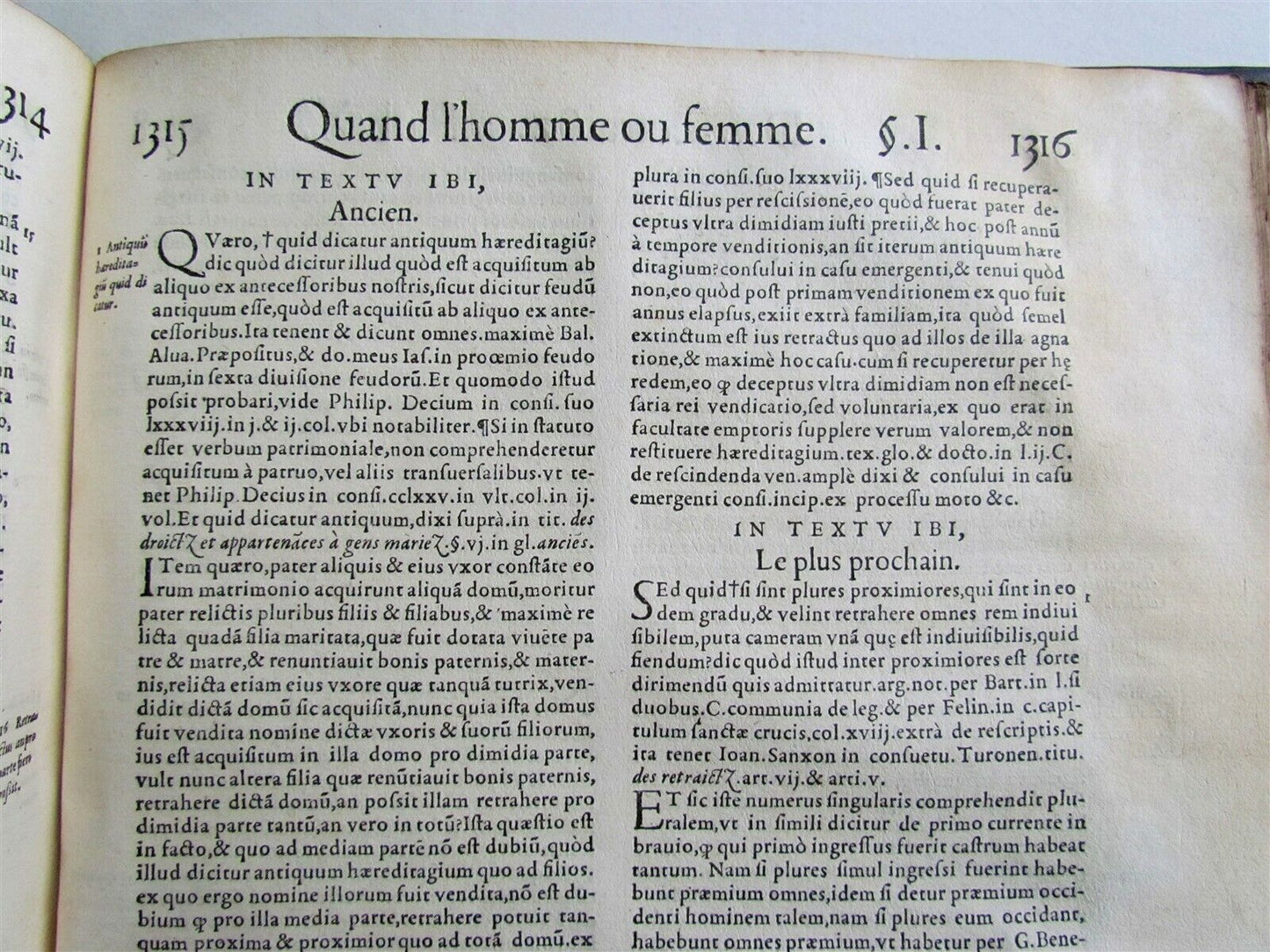 1552 LAW BOOK Consuetudines Ducatus Burgundiae antique FOLIO