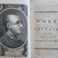 1761 - 1769 VOLTAIRE WORKS antique 31 VOLUMES in ENGLISH