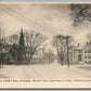 WINCHESTER MA BAPTIST CHURCH 8 WADLEIGH SCHOOL ANTIQUE POSTCARD
