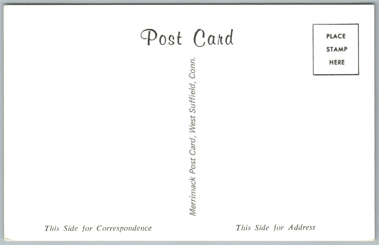 LANGHORNE PA FRIEND'S MEETING HOUSE VINTAGE POSTCARD