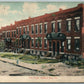 TRAFFORD CITY PA THE FLATS ANTIQUE POSTCARD