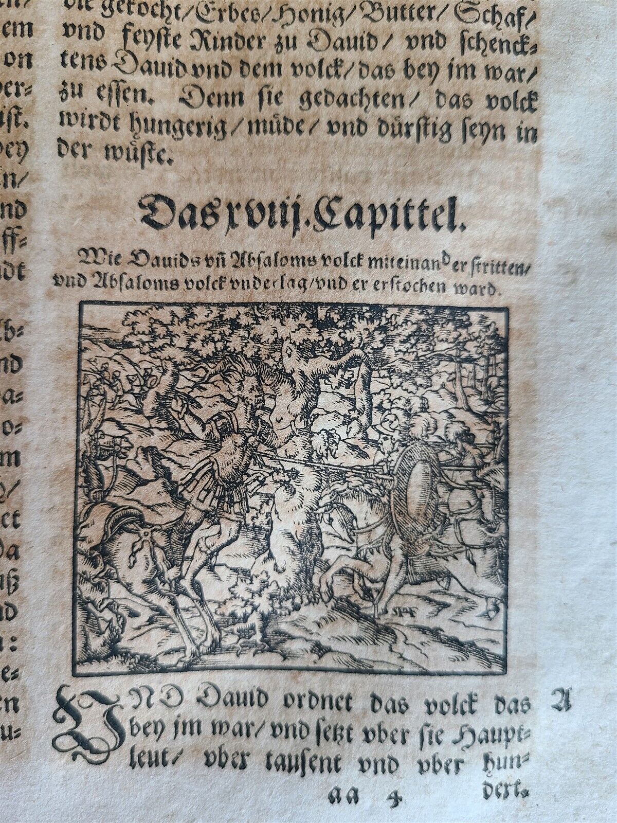 1597 BIBLE ILLUSTRATED by JM Bocksberger & Jost Amman FOLIO antique GERMAN