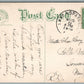 LAKE HOPATCONG NJ HOTEL BRESLIN ANTIQUE POSTCARD