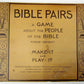 VINTAGE BIBLE PAIRS MAKE-IT AND PLAY-IT GAME