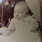 ANTIQUE TINTYPE PHOTO of LADY w/ BABY VICTORIAN ERA