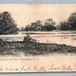 FLEMINGTON NJ ROCKAFELLOW'S MILL-DAM ANTIQUE POSTCARD