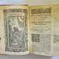 1588 PSALMS of DAVID ANTIQUE PSALTER BOOK 16th CENTURY RARE Bible in ITALIAN