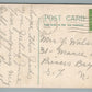 OCEANIC NJ PRIVATE PIER on H.S. BORDEN ANTIQUE POSTCARD