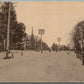 RINGOES NJ STREET SCENE ANTIQUE POSTCARD