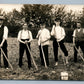 AGRICULTURE WORKERS GERMAN ANTIQUE REAL PHOTO POSTCARD RPPC