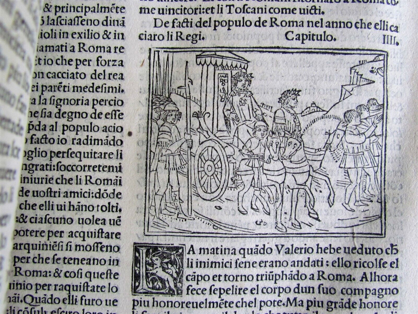 1493 INCUNABULA illustrated TITUS LIVIUS HISTORY antique FOLIO incunable RARE