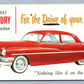 1951 MERCURY SPORT SEDAN AUTOMOBILE VINTAGE ADVERTISING POSTCARD car