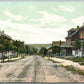GREENVILLE PA FOURTH STREET ANTIQUE POSTCARD