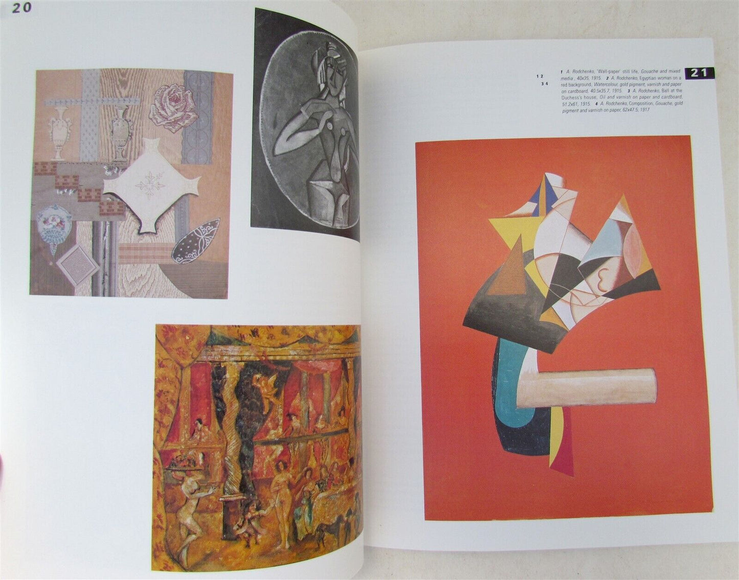 RUSSIAN AVANT-GARDE ARTISTS RODCHENKO & STEPANOVA WORKSHOP ILLUSTRATED ART BOOK