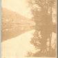 TIDIOUITE WARREN COUNTY PA ANTIQUE 1905 REAL PHOTO POSTCARD RPPC w/ CORK CANCEL