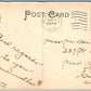 KEYPORT NJ OSBORNE STREET 1909 ANTIQUE POSTCARD