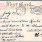 KEANSBURG NJ HOTEL & DANCING PAVILION 1911 ANTIQUE POSTCARD