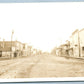 BARRYTON MI MAIN STREET ANTIQUE REAL PHOTO POSTCARD RPPC