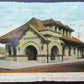 VINTAGE POSTCARD - MIDDLETOWN NY ERIE R.R. DEPOT railroad railway train