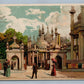 HOLD TO LIGHT TRANSPARENCY SERIES HTL ROYAL PAVILION BRIGHTON ANTIQUE POSTCARD